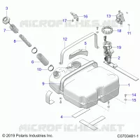 SYSTÃˆME D'ALIMENTATIONS, FUEL TANK