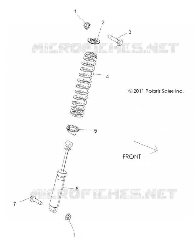 SUSPENSION ARRIERE SUPPORT AMORTISSEUR 