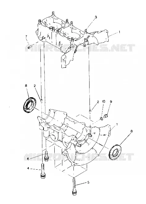 CARTERS MOTEUR   Indy Lite GT (4920132013021A)