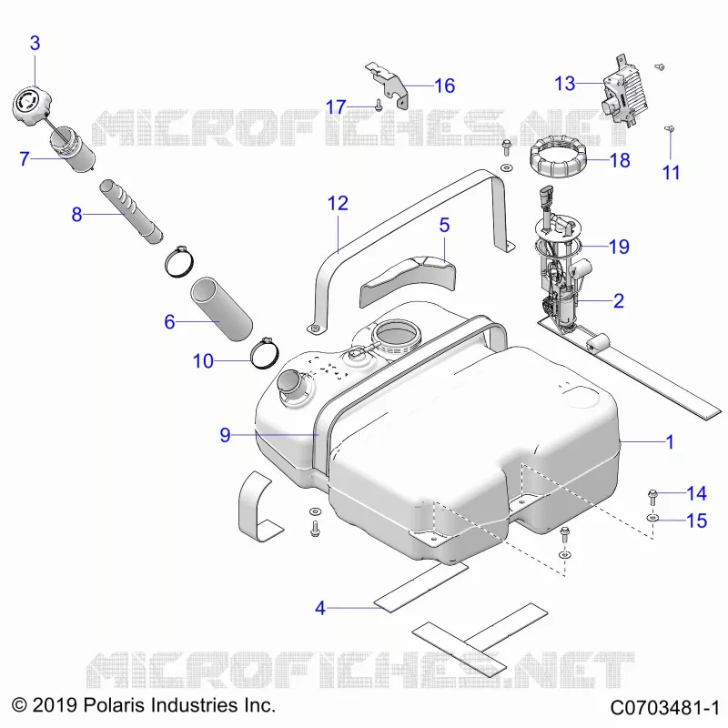 SYSTÃˆME D'ALIMENTATIONS, FUEL TANK