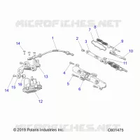 ENGINE, VALVE D'ECHAPPEMENT ASM. AND ACTUATOR -S24TLC8RS/8RE (C601475)