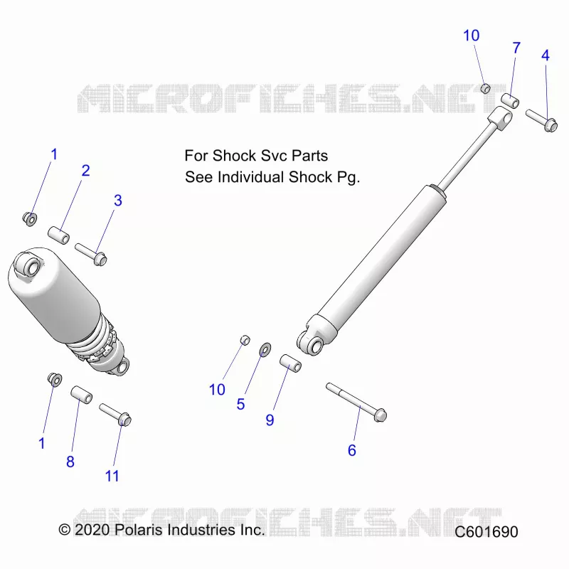 SUSPENSION ARRIERE SHOCKS MNTG.