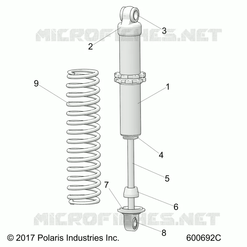 SUSPENSION, SHOCK, IFS (SP)