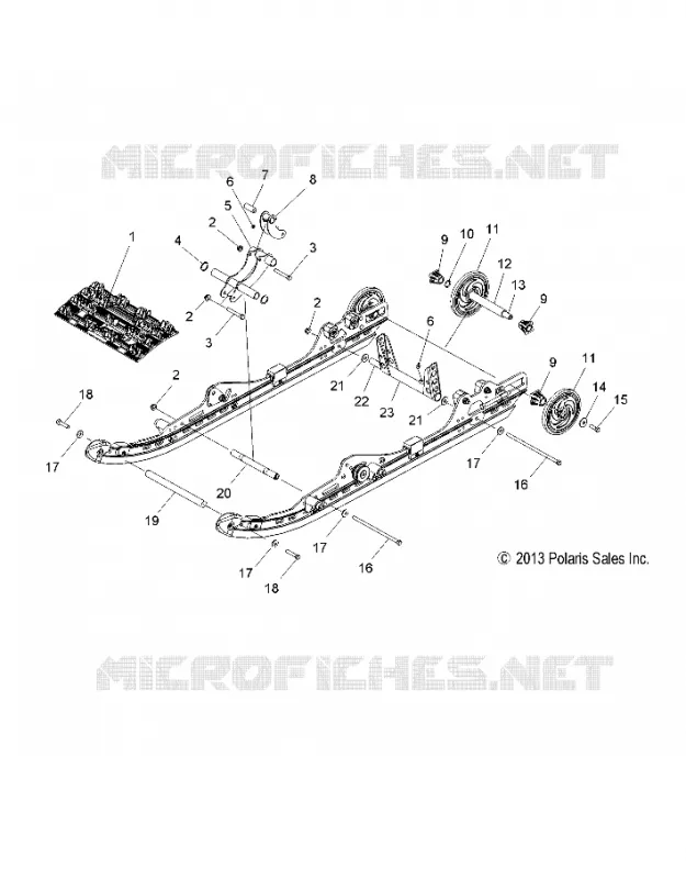 SUSPENSION ARRIERE AND TRACK