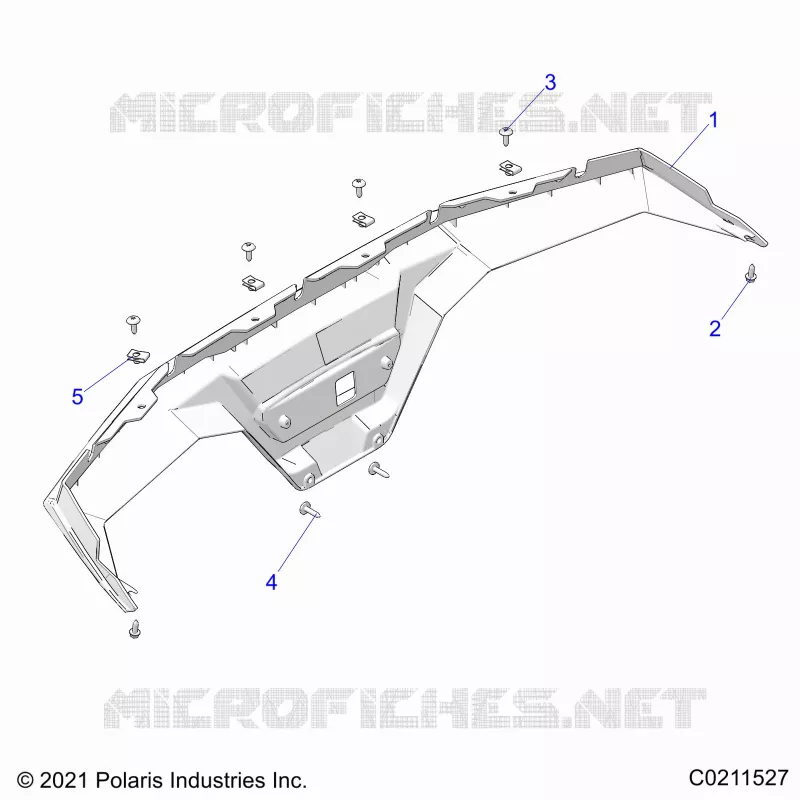 CARROSSERIE ARRIERE BUMPER