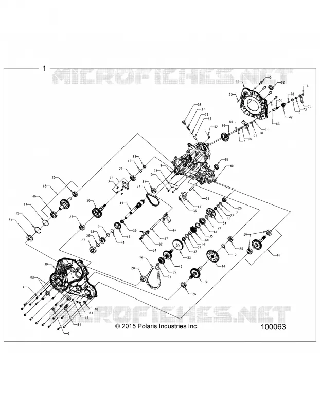 DRIVE TRAIN, PONT PRINCIPAL