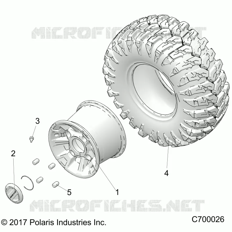 ROUES, REAR
