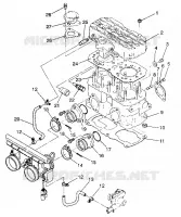 CYLINDRE 500 EFI / 0930674 and  500 EFI SKS / 0930574 (4922962296030A)