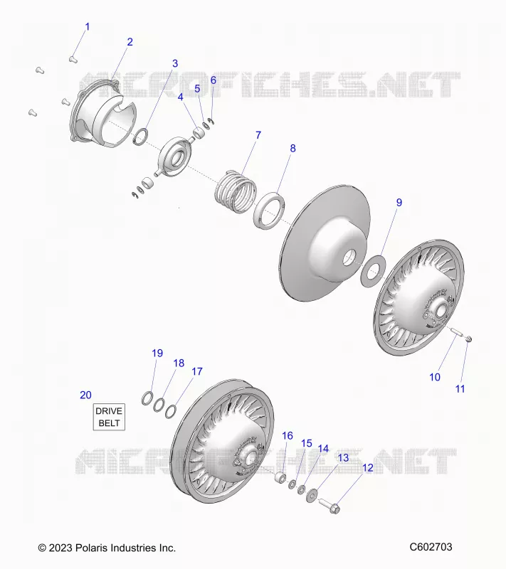 SYSTÃˆME DE TRANSMISSION, CLUTCH, SECONDARY