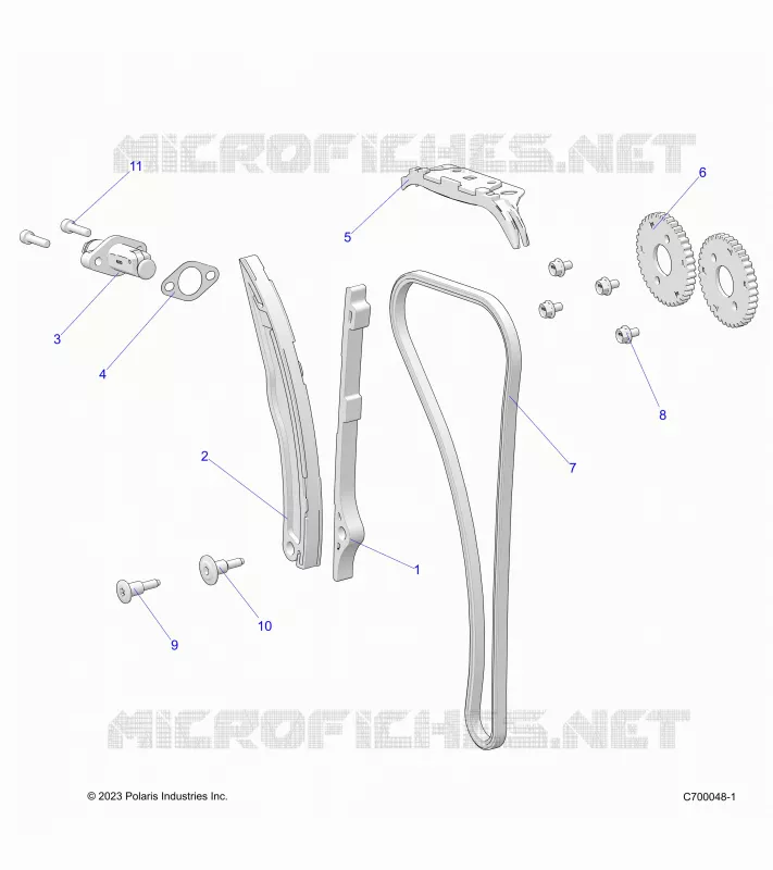 CHAINE DE DISTRIBUTION AND TENSIONER