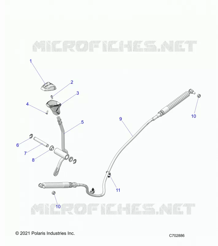 SYSTÃˆME DE TRANSMISSION, GEAR SELECTOR