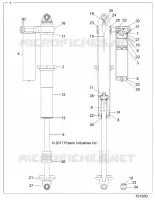 SUSPENSION, AMORTISSEUR ARRIERE INTERNALS
