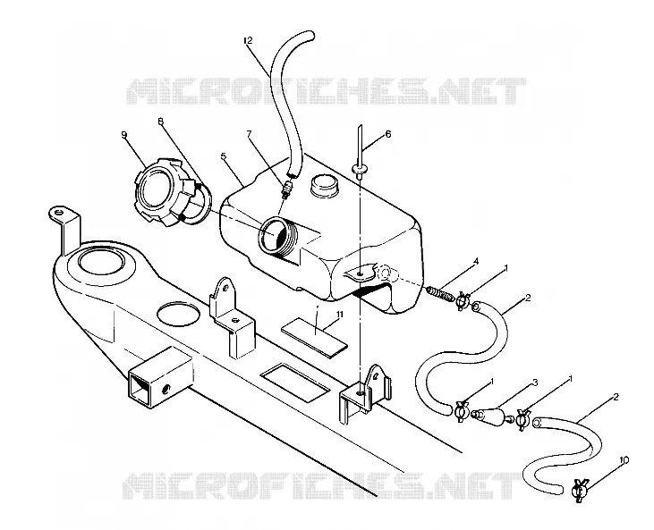 RESERVOIR D'HUILE ASSEMBLY (4916361636005A)