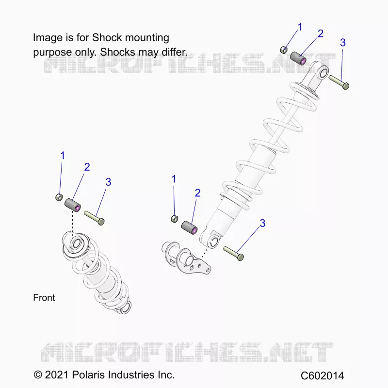 SUSPENSION, SUPPORT AMORTISSEUR , REAR SUSP.