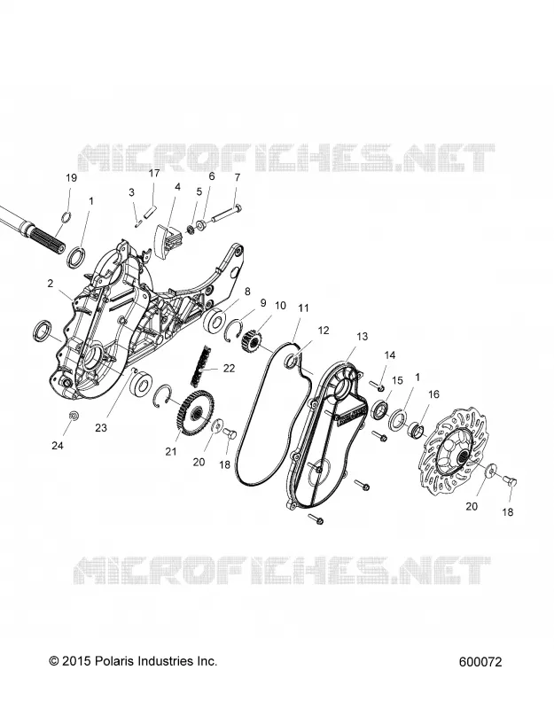 DRIVE TRAIN, CARTER DE CHAINE