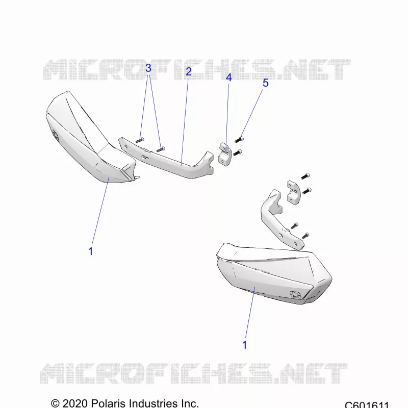 STEERING, HAND GUARDS