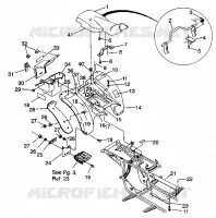 HABITACLE ARRIERE Trail Blazer W937221 (4924082408002A)