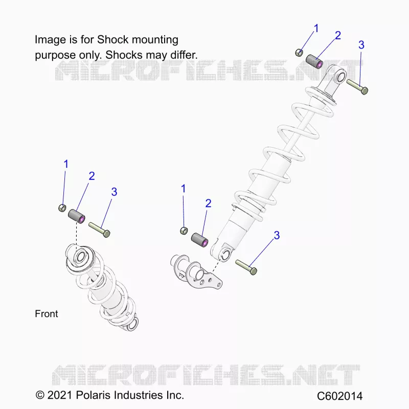 SUSPENSION, SUPPORT AMORTISSEUR , REAR SUSP.