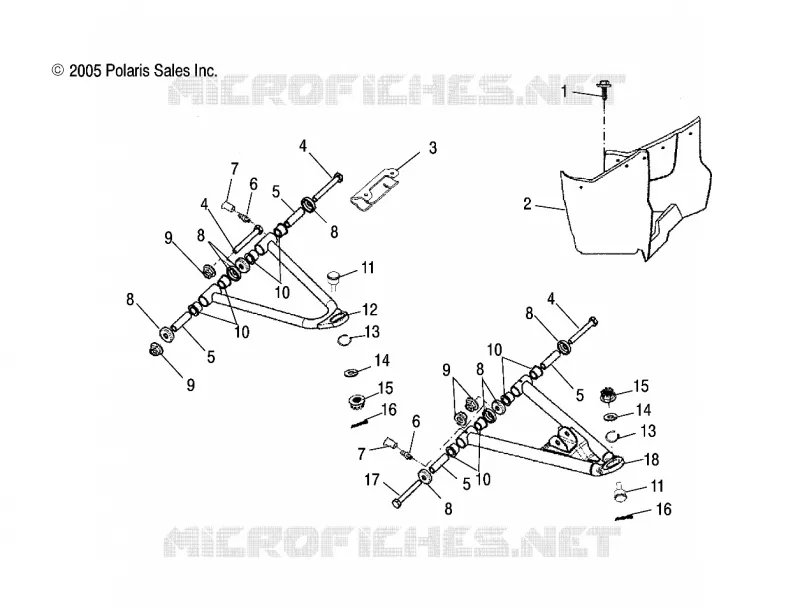 TRIANGLES SUSPENSION ET REPOSE PIEDS
