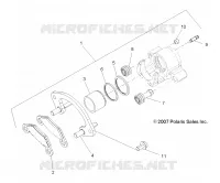 BRAKES, ETRIER DE FREIN ARRIERE