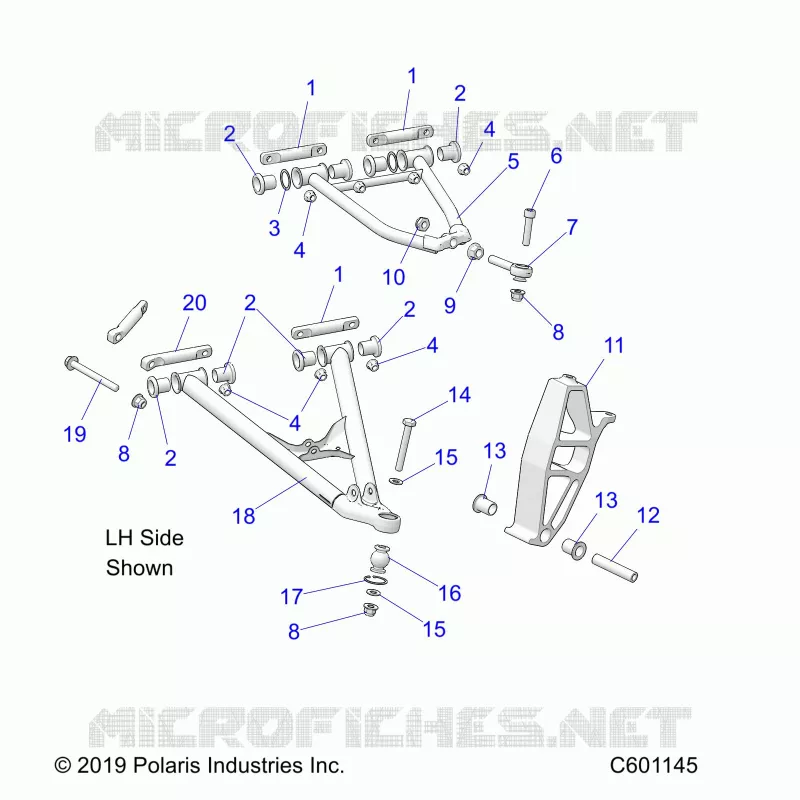 TRIANGLES SUSPENSIONS AVANT 