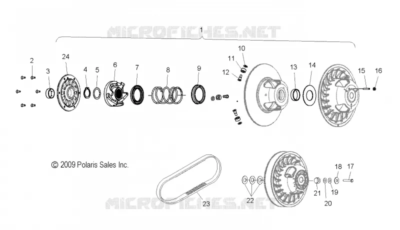 SYSTÈME DE TRANSMISSION, CLUTCH, SECONDARY