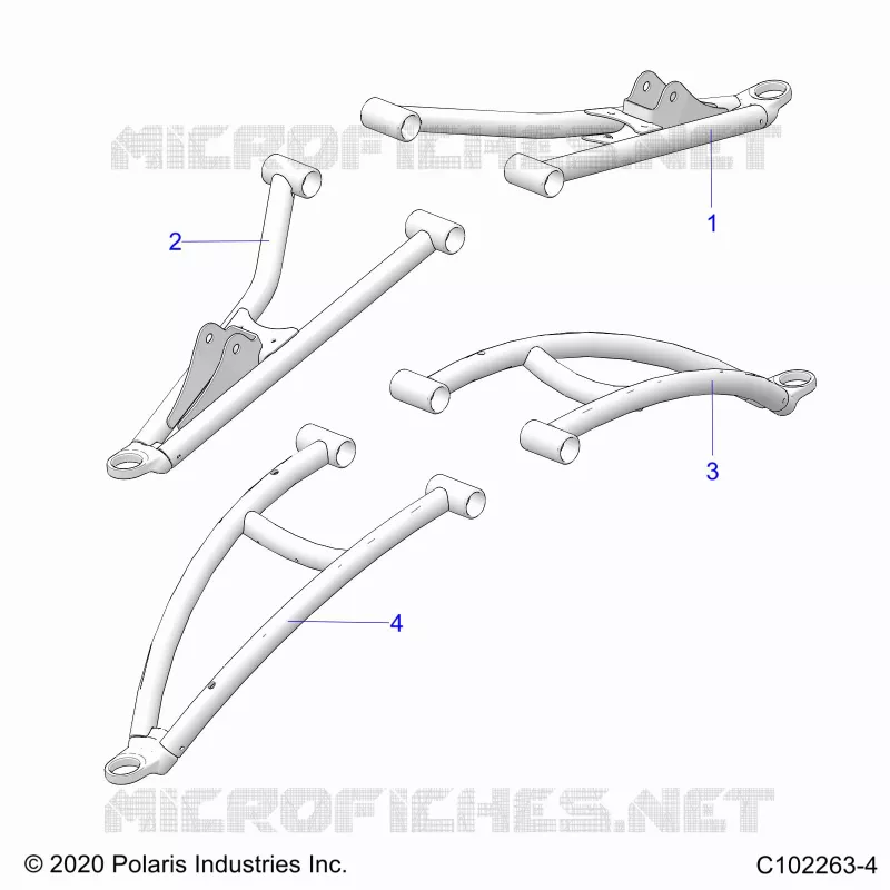 SUSPENSION AVANT A-ARMS
