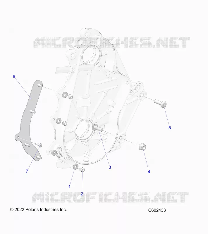 SYSTÃˆME DE TRANSMISSION, CHAINCASE MOUNTING