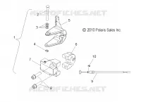 ENGINE, ACCELERATEUR ASM.