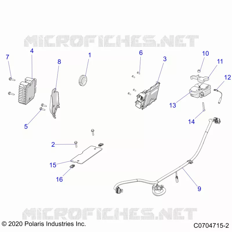 ELECTRICITE, HARNESS COMPONENTS AND RELATED- Z22ASA87A2(C701024-3)