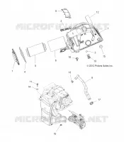 MOTEUR, PRISE D'AIR