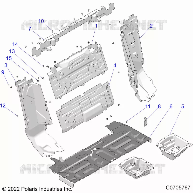 CARROSSERIE ARRIERE CLOSEOFF