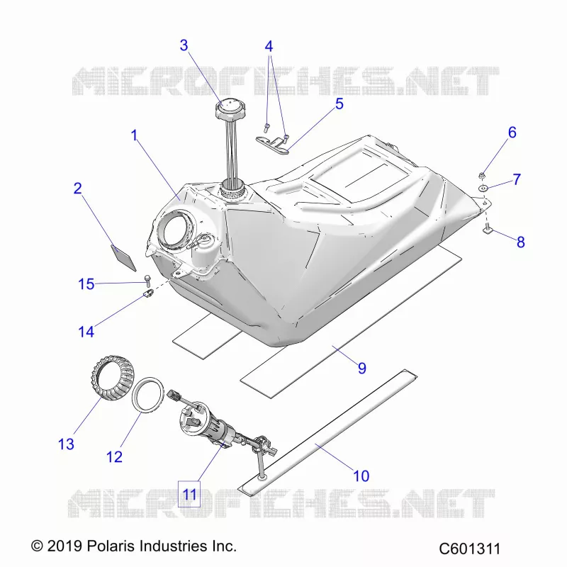 SYSTÃˆME D'ALIMENTATION, FUEL TANK ASM.