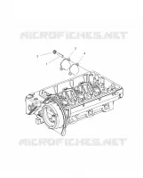 ENGINE, POMPE A CARBURANT FITTING COVER