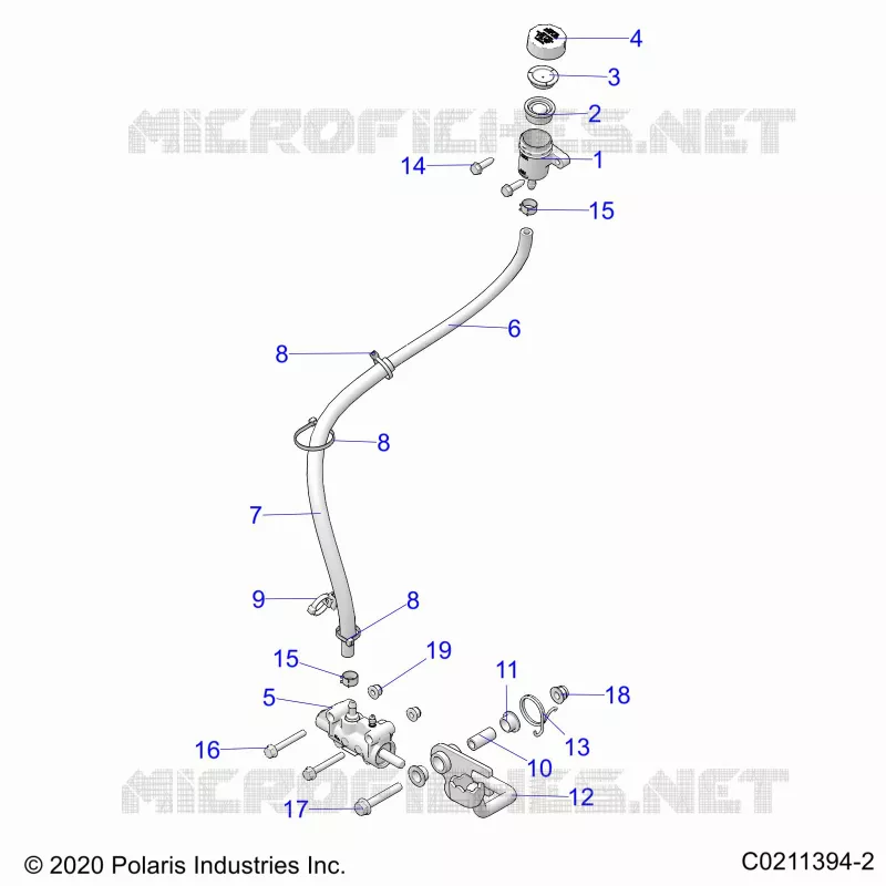 BRAKES, BRAKE PEDAL AND MAITRE CYLINDRE