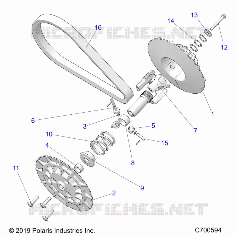SYSTEME DE TRANSMISSION, CLUTCH, SECONDARY