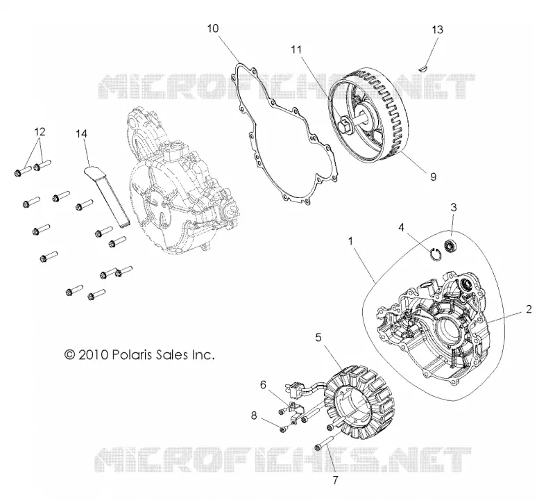 MOTEUR, STATOR and COVER