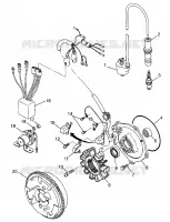 STATOR  Magnum 6X6 W97AE42A and Swedish Magnum 6X6 S97AE42E (4940754075E006)
