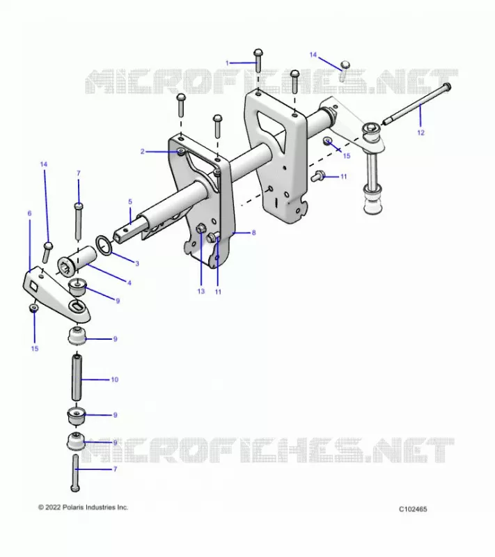 SUSPENSION, BARRE DE TORSION