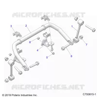SUSPENSION, FRONT BARRE STABILISATRICE- G21GMJ99AJ/AZ/BJ/BZ (C701011-2)