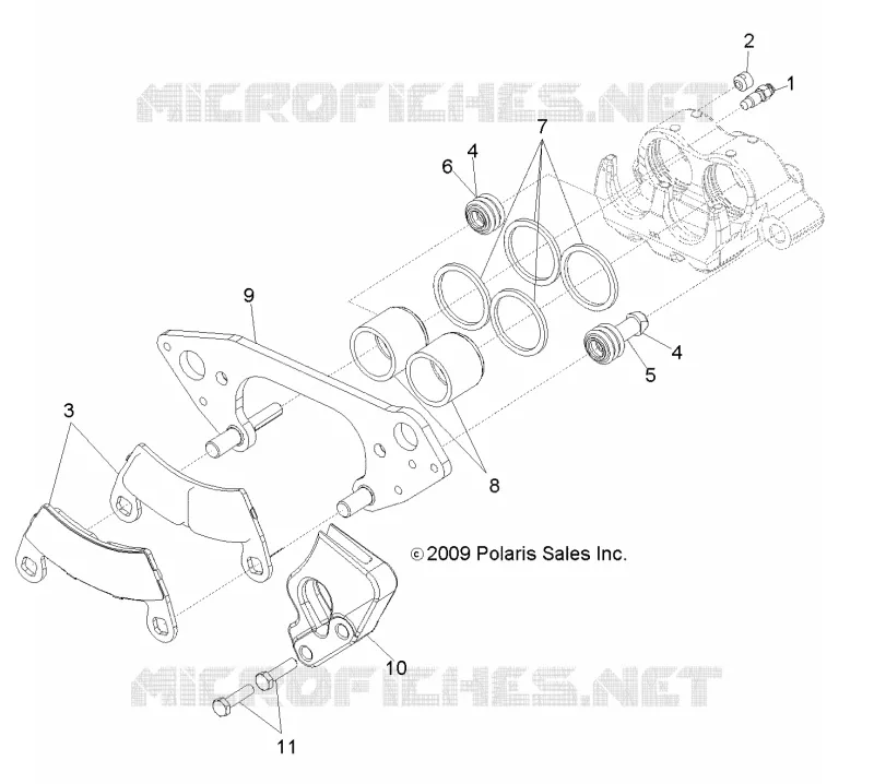 FREIN AVANT CALIPER