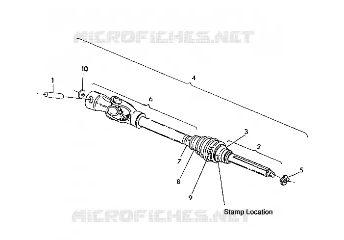 CARDAN 250 6x6 / W928727 (4922842284011A)