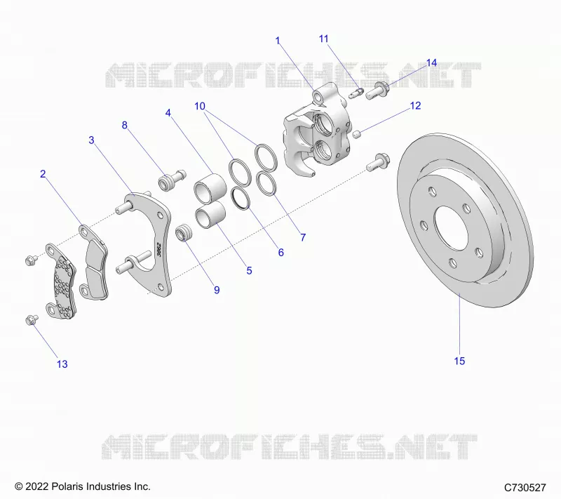 BRAKES, ETRIER DE FREIN ARRIERE