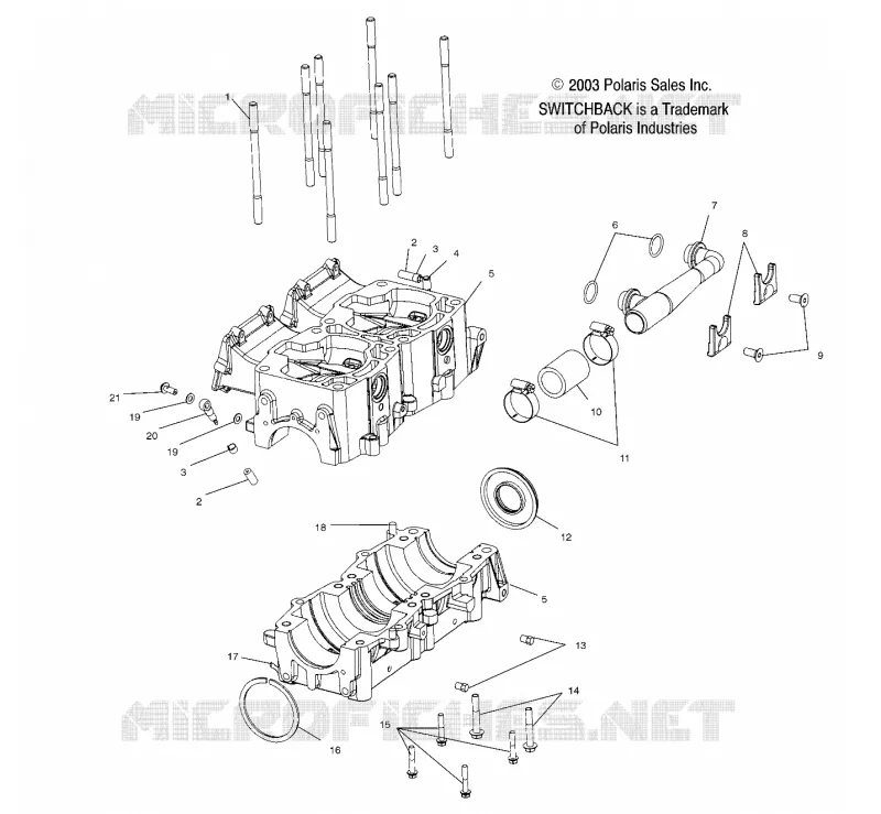 CARTERS MOTEUR (700)