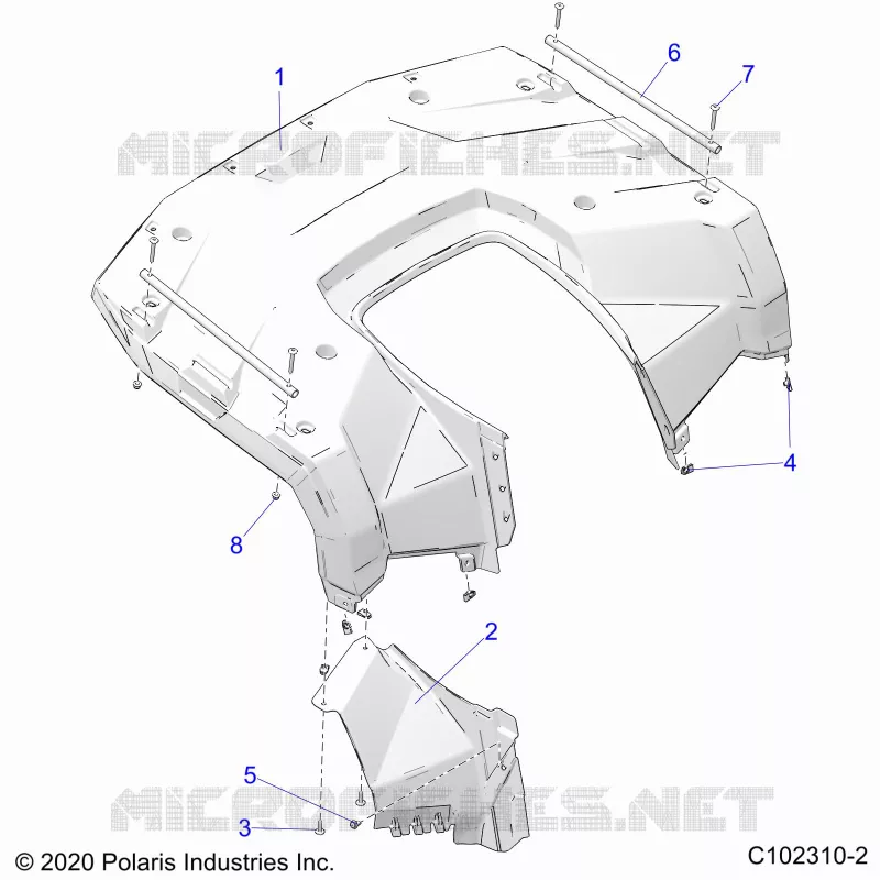 CARROSSERIE ARRIERE CAB
