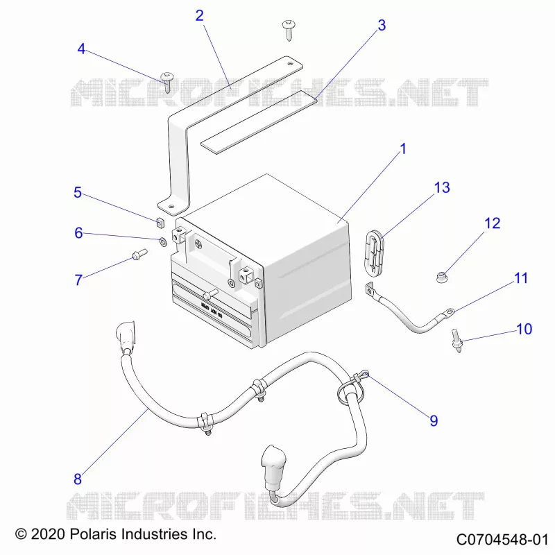 ELECTRICITE, BATTERY