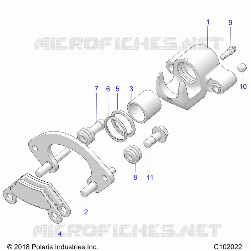 FREIN ARRIERE CALIPER