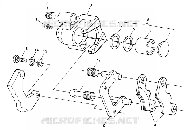 FRONT FREIN Trail Boss W97AA25C (4940574057B006)