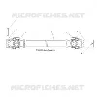 SYSTÃˆME DE TRANSMISSION, FRONT PROP SHAFT