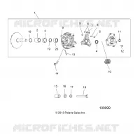 SYSTEME DE TRANSMISSION, PRIMARY CLUTCH